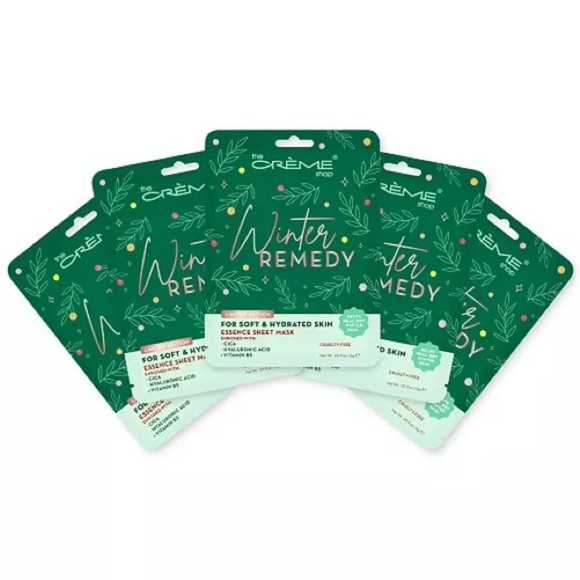 The Creme Shop Other - The Crème Shop Winter Remedy Sheet Mask Set. 5 pc. NEW in box!